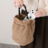 キャメル(58) | 巾着バッグ ショルダー レディース | REAL STYLE