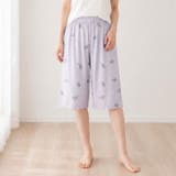 ラッコ柄(ラベンダー) | ルームパンツ レディース 夏 | REAL STYLE