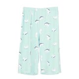 ネコ柄(ミントグリーン) | ルームパンツ レディース 夏 | REAL STYLE