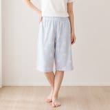 ネコ柄(ライトグレー) | ルームパンツ レディース 夏 | REAL STYLE