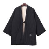 ブラック | はんてん 羽織 もこもこ | REAL STYLE