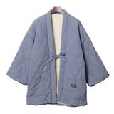 ブルー | はんてん 羽織 もこもこ | REAL STYLE
