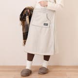 ライトグレー×ブルー | 巻きスカート 防寒 レディース | REAL STYLE