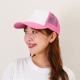 ピンク×ホワイト | キャップ レディース メンズ | REAL STYLE