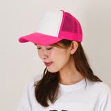 ホットピンク×ホワイト | キャップ レディース メンズ | REAL STYLE