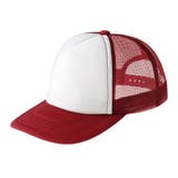 バーガンディ×ホワイト | キャップ レディース メンズ | REAL STYLE