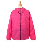トロピカルピンク×ネイビー | ナイロン フルジップ ジャケット | REAL STYLE