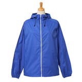 ブルー×ホワイト | ナイロン フルジップ ジャケット | REAL STYLE