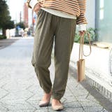 カーキ | ジョガーパンツ レディース コーデュロイ | REAL STYLE