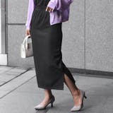 チャコール | タイトスカート レディース ロング | REAL STYLE