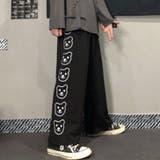 ブラック | ワイドパンツ レディース ロング | REAL STYLE
