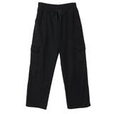 ブラック | ワイドパンツ カーゴ レディース | REAL STYLE