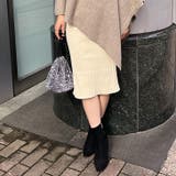 ライトベージュ | タイトスカート レディース ニット | REAL STYLE