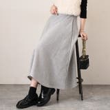 グレー | スカート レディース ロング | REAL STYLE