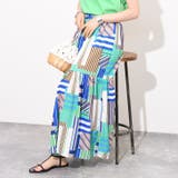 ブルー | スカート ロング マキシ | REAL STYLE