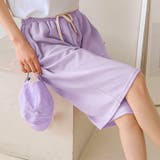 ラベンダー | ハーフパンツ レディース 膝丈 | REAL STYLE