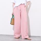 ピンク | ワイドパンツ レディース 丈長め | REAL STYLE