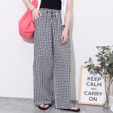 ブラック | ワイドパンツ レディース 丈長め | REAL STYLE