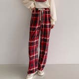 レッド | ワイドパンツ レディース フリース | REAL STYLE