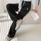 ブラック | ワイドパンツ レディース 秋 | REAL STYLE