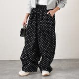 ブラック | ワイドパンツ レディース 春 | REAL STYLE