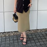 カーキベージュ | タイトスカート ロングスカート レディース | REAL STYLE