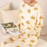 クリーム | ルームウェア レディース 上下セット | REAL STYLE