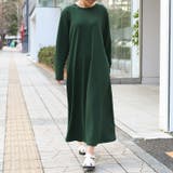 モスグリーン | ワンピース レディース 長袖 | REAL STYLE