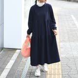 ダークネイビー | ワンピース レディース 秋 | REAL STYLE