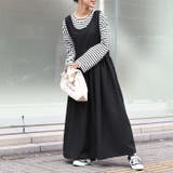 ブラック | ワンピース レディース ジャンスカ | REAL STYLE