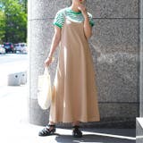 モカベージュ | ワンピース キャミソール キャミワンピ | REAL STYLE