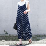 ネイビー | オールインワン レディース サロペット | REAL STYLE