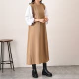 モカベージュ | ワンピース レディース 長袖 | REAL STYLE