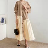 ベージュ | ワンピース レディース カーディガン | REAL STYLE
