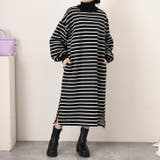 ブラック | 裏起毛 ワンピース レディース | REAL STYLE