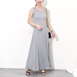 グレー | ワンピース レディース ロング | REAL STYLE