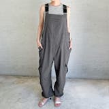 チャコール | サロペット レディース パンツ | REAL STYLE