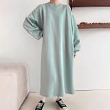 ミントブルー | ワンピース レディース 長袖 | REAL STYLE