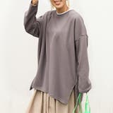 グレージュ | カットソー レディース 長袖 | REAL STYLE