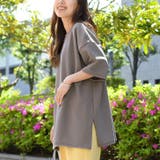 グレージュ | カットソー レディース 春 | REAL STYLE