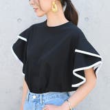 ブラック | カットソー レディース 半袖 | REAL STYLE