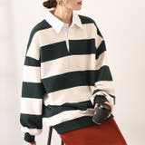 ラガーシャツ レディース 長袖[品番：JOKW0013137]｜REAL STYLE