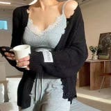 ブラック | カーディガン ニット 夏 | REAL STYLE