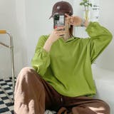 グリーンティー | ライトスウェット レディース カットソー | REAL STYLE