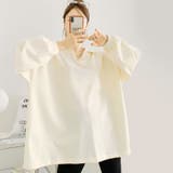 クリーム | ライトスウェット レディース カットソー | REAL STYLE