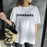 ホワイト | Tシャツ 半袖 ロゴプリント | REAL STYLE