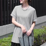 グレー | Tシャツ レディース 半袖 | REAL STYLE