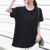 ブラック | Tシャツ レディース 半袖 | REAL STYLE