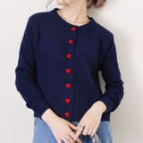 ネイビー | カーディガン レディース ニット | REAL STYLE