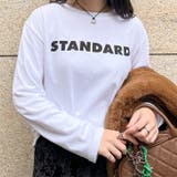 ホワイト | Tシャツ レディース 長袖 | REAL STYLE